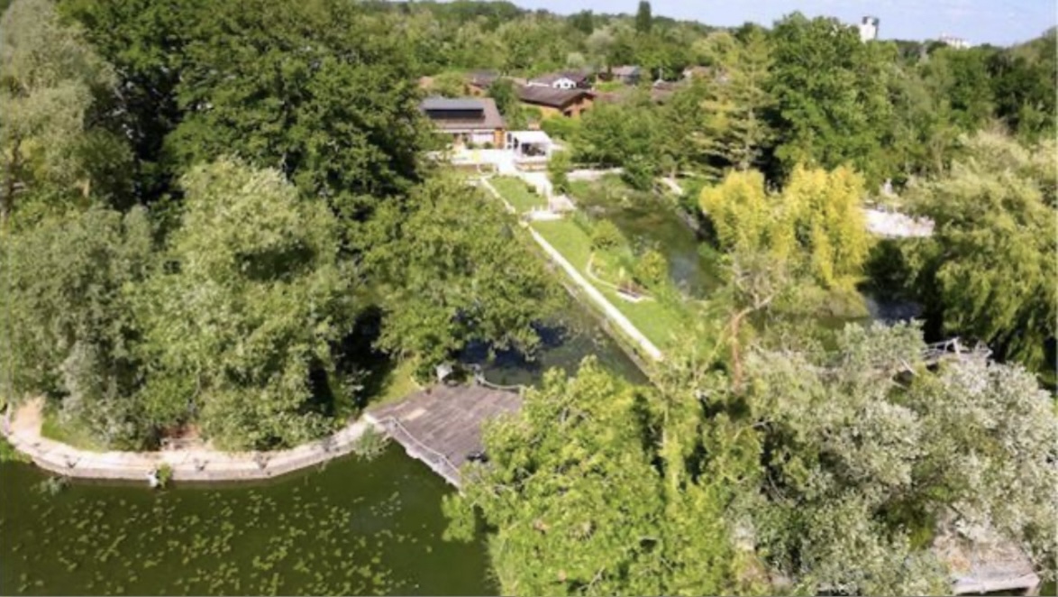 Terrain de drone